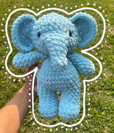 build-a-plushy elephant